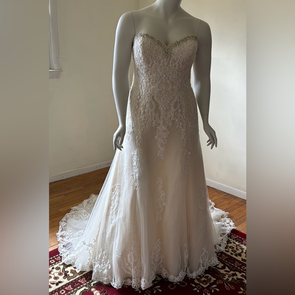 Enchanted Flourish Lace A-Line Wedding Dress